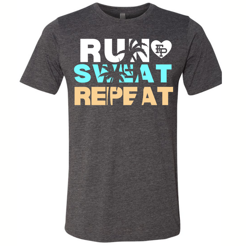 Run, Sweat, Repeat Tee