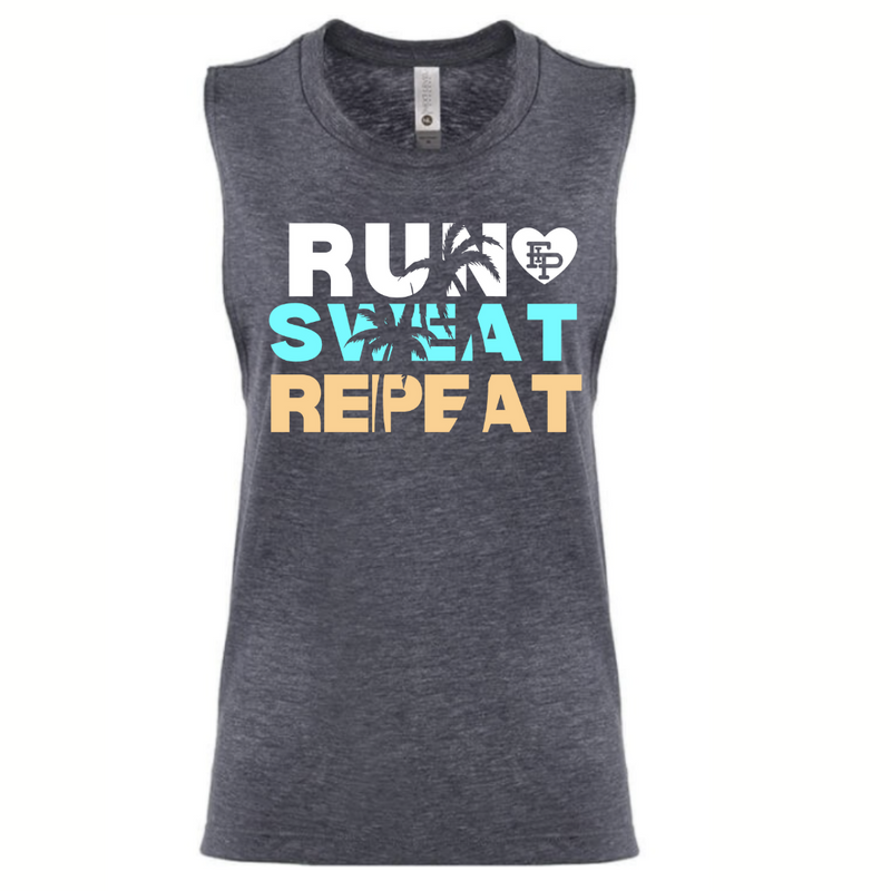 Run, Sweat, Repeat Tank