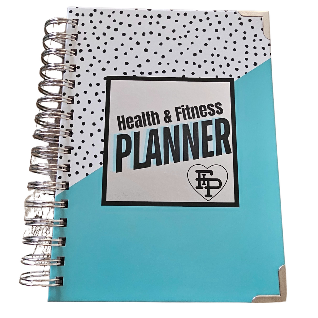 2025 Health and Fitness Planner – Track Workouts, Meals & More | Flex it Pink